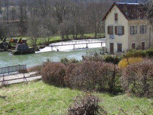 Ornans barrage sur la Loue